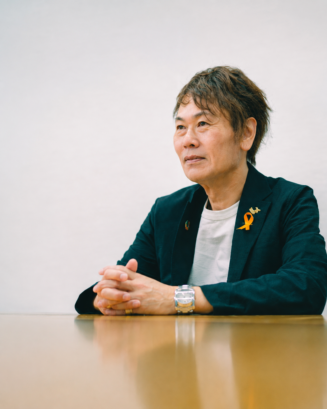 プロフィール人物写真